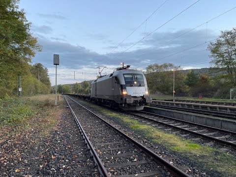 Führerstandsmitfahrt Gemünden am Main - Einfahrt Flieden