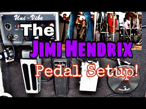 JIMI HENDRIX EFFECTS PEDALS : THE TOOLS CHOSEN BY THE MASTER! with SPECIAL GUESTS!