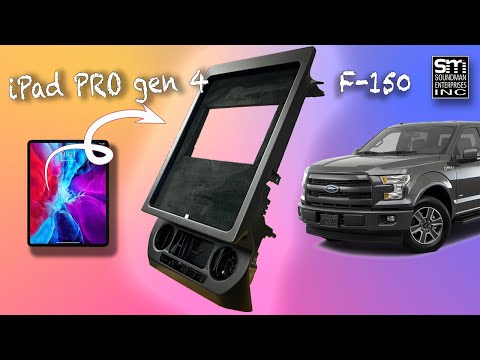MY NEWEST F-150 iPad PRO dash mod!