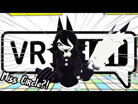 Surviving Miss Circle in VRChat! - VRChat Funny Moments (Fundamental Paper Education)