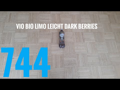 Getränke Test Teil 744 ( Vio Bio Limo Leicht Dark Berries )