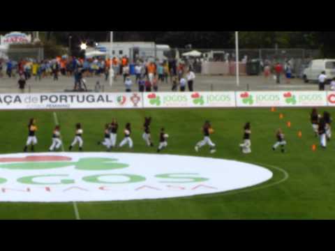 Abertura Final da Taça de Portugal 2012 Estádio Nacional Jamor Escola Dança IMPACTO Prof Edgar