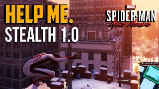 Spiderman Miles Morales : How to Beat Stealth Challenge 1.0 on Ultimate