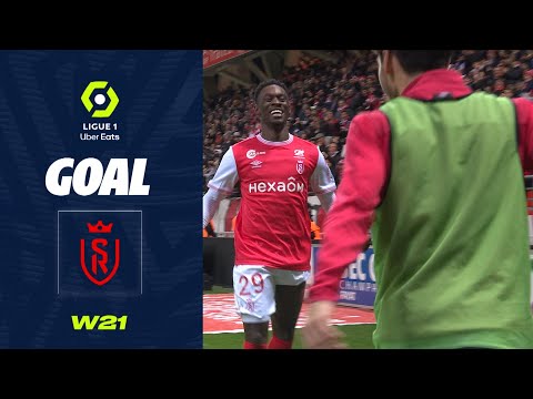 Goal Folarin BALOGUN (61' - SdR) STADE DE REIMS - FC LORIENT (4-2) 22/23