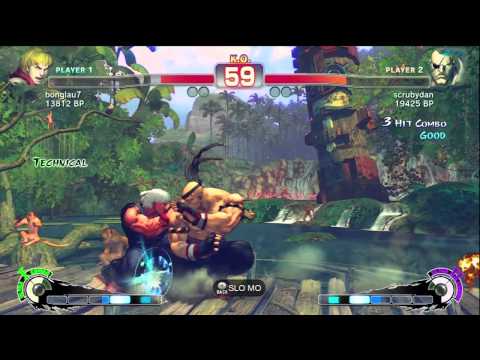 scrubydan [Sagat] vs bonglau7 [Ken] SSF4 Japanese Online Ranked Matches -TRUE HIGH-DEF
