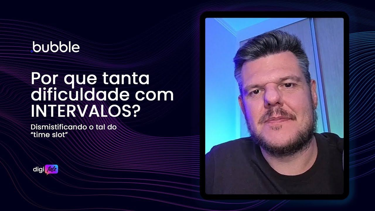 Controlando o tempo no Bubble.io: Calendário, Reserva, Intervalo de tempo e conceitos de dados!