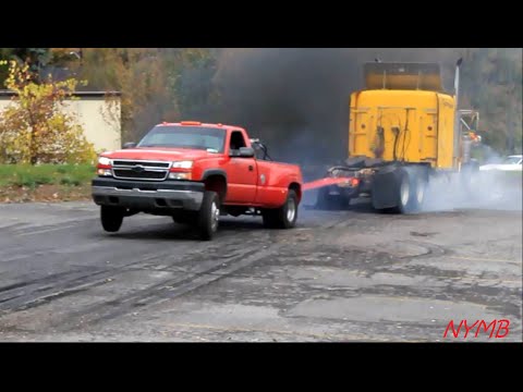Semi vs Dually Tug O War