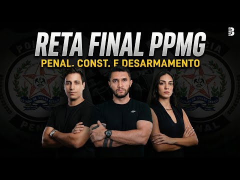 RETA FINAL PPMG: RESOLVENDO QUESTÕES AOCP (PENAL, CONST. E DESARMAMENTO)