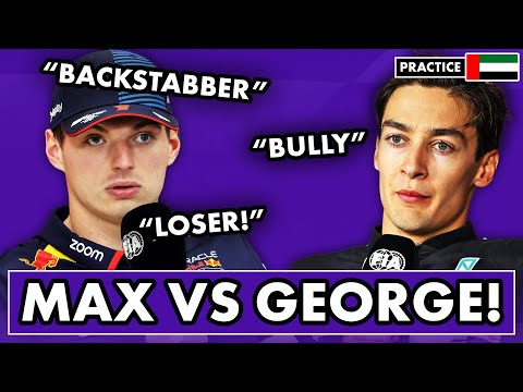Our reaction to the Verstappen/Russell DRAMA (and Friday Practice…)