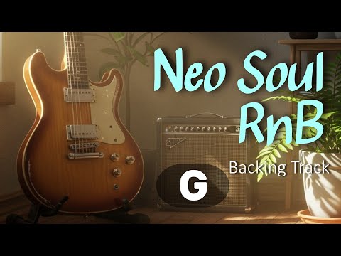 Neo-Soul RnB Guitar Backing Track in G major