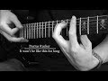 Darius Rucker - It Won't be Like This For Long (Guitar Variation)