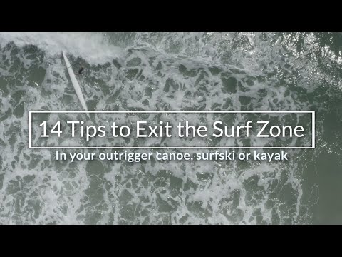 14 Tips to Help You Safely Exit Waves in Your Surfski or Outrigger Canoe