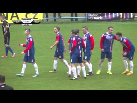 21. kolo: FK Blansko - Kozlovice (sestřih)