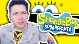 DanTDM Sings The Spongebob Squarepants Theme Song