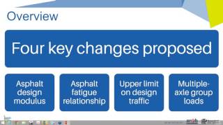 2 Part Webinar   A new approach to asphalt pavement design session 1