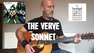 The Verve - Sonnet - Guitar lesson by Joe Murphy