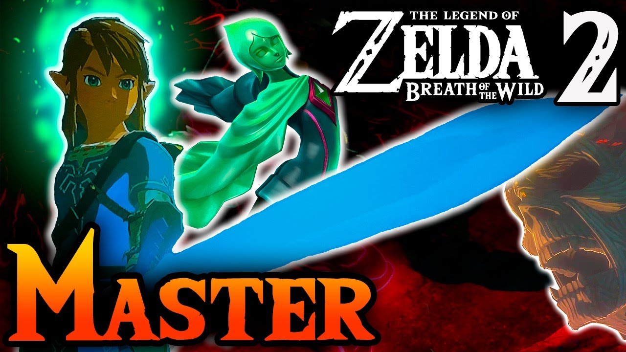 The Master Sword in Zelda Breath of the Wild 2