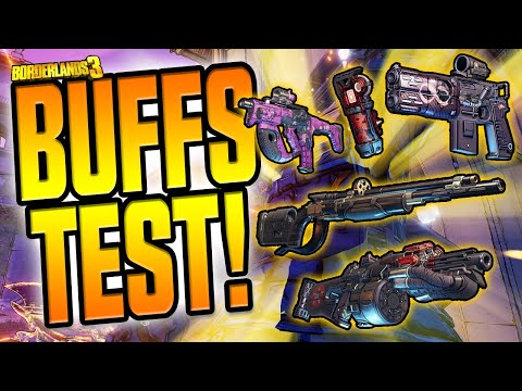 BUFF TEST!! INFINITY, FASTBALL, SKULLMASHER & THE NEW HOTNESS REDLINE! [Borderlands 3]