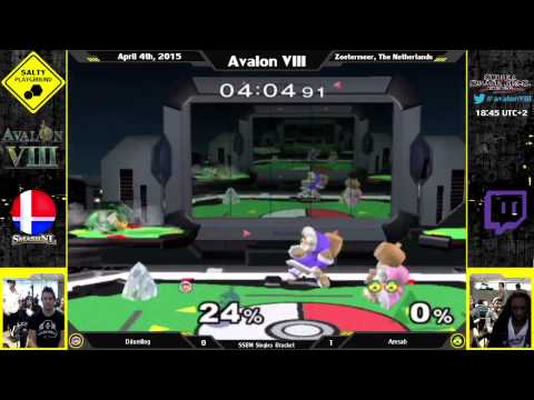 Avalon VIII - Däumling (IC) Vs Amsah (Sheik) - SSBM Singles Winners Semi Final