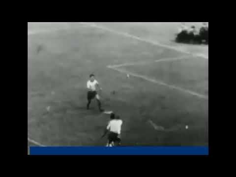 On 30 June in 1958, in the FIFA World Cup Final, Pelé scores 2 goals as Brazil beats Sweden 5-2.