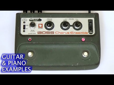 BOSS CE-1 Chorus Ensemble Demo