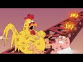 Peters Fights The Chicken AGAIN Epic Chicken Fight