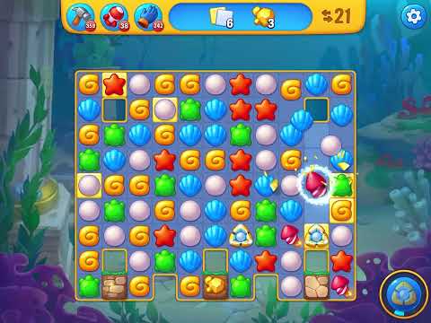 Fishdom level 5745 no boosters フィッシュダム ノーマル [Friend's]