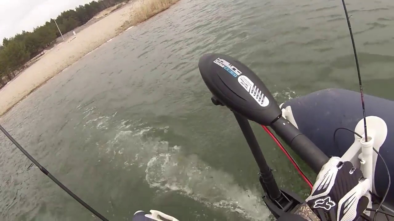 Test silnika elektrycznego Haswing Osapian 40lbs z maximizerem akumulator Toyama NPCG130ah