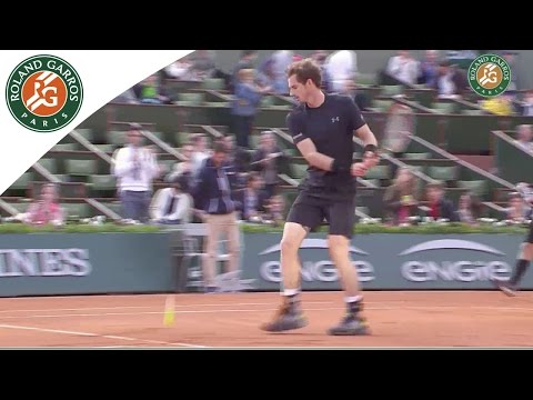 A. Murray v. F. Arguello 2015 French Open Men's Highlights / R128