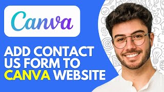 How to Add Contact Us Form to Canva Website (2026) Easy Step by Step Tutorial
