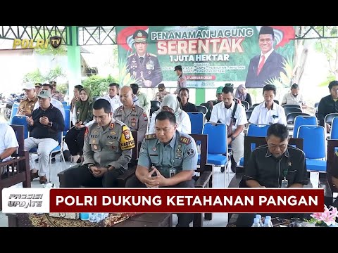 PRESISI UPDATE : POLRES SITUBONDO GELAR GIAT PENANAMAN JAGUNG 25/01/2025 (13.00)