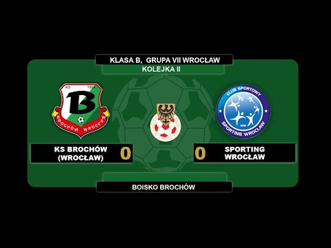 2.Kolejka, KS Brochów 0:0 Sporting Wrocław, Skrót, 26.08.2018