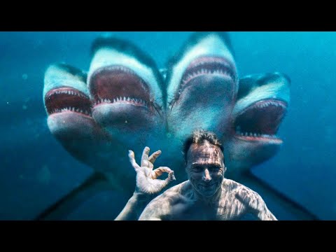 Ez egy átlagos cápa, annak ellenére, hogy öt feje van - mindenki képet akar vele