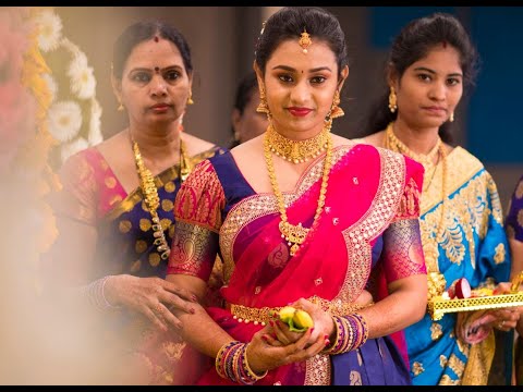 BEST CINEMATIC ENGAGEMENT TRAILER BY SINDHU & PRADEEP | Traditional Engagement video in Telugu |