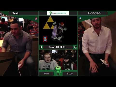 CT GamerCon 6 SSBM - Trail (Ganon, ICs) vs. HOBORG (Luigi) - Melee WR4