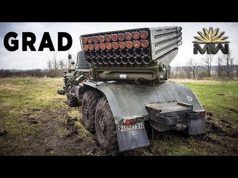 Russian BM-21 "GRAD" 122mm Multiple Rocket Launcher