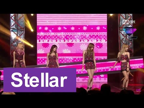 160728 Stellar (스텔라) - Cry (펑펑울었어) @ 엠카운트다운 M! Countdown