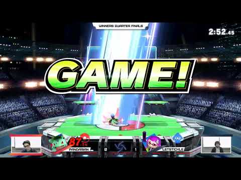 VORTEX Winners Top 48 - Pandarian (Pokemon Trainer) Vs LetsTickle (Inkling)