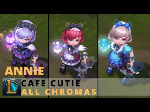 Cafe Cutie Annie All Chromas - League of Legends
