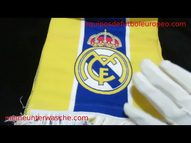 Vídeo relacionado con Real Madrid BUFANDA TELAR GRAFITI NARANJA - 20 X 70 CM - PRODUCTO OFICIAL RMCF