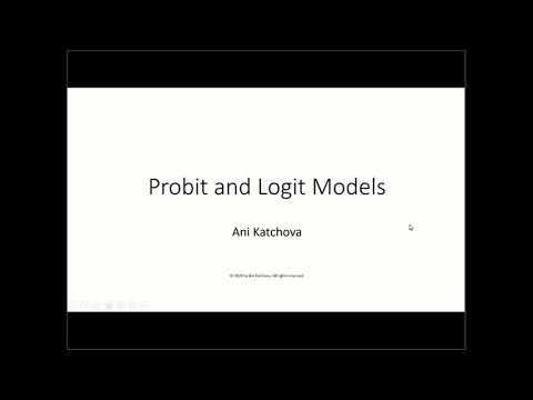 Probit and Logit Models