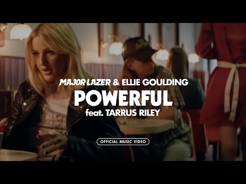 Major Lazer & Ellie Goulding - Powerful (feat. Tarrus Riley) (Official Music Video)