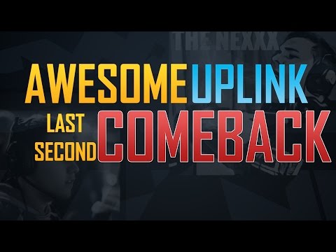 Awesome Last Second Uplink Comeback - Semi Finals of 4v4 Tourney