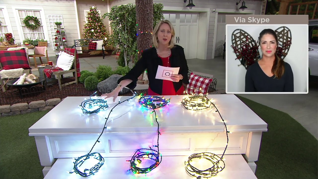 Brite Star Set of (2) 17' Flex-Shape String Lights on QVC