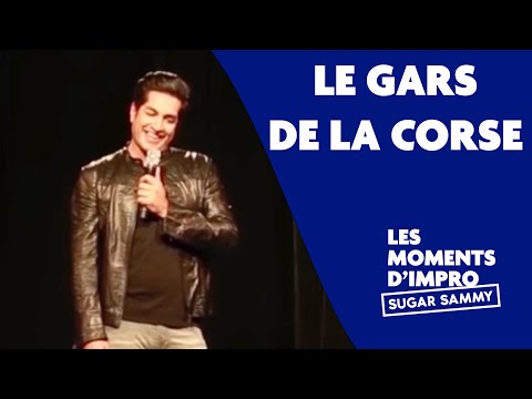 Humour: Sugar Sammy et le gars de la Corse