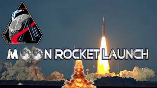 🚀 Moon Rocket Launch 🌛