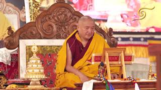 བཀའ་བརྒྱུད་སྨོན་ལམ་ཐེངས་༣༧་པར་༧སྐྱབས་རྗེ་རྒྱལ་ཚབ་རིན་པོ་ཆེ་མཆོག་ནས་སྩལ་བའི་ཉིན་དང་པོའི་གསུང་ཆོས།