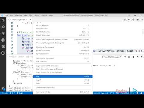 PowerShell Core Recipes Customizing The Prompt | packtpub com