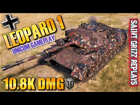 WoT Leopard 1 Gameplay ♦ 8 Frags 11k Dmg Medium Tank Review