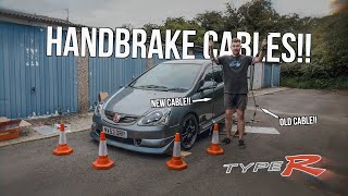 How To Change The Handbrake Cables On A Honda Civic Type R EP3!! 4K
